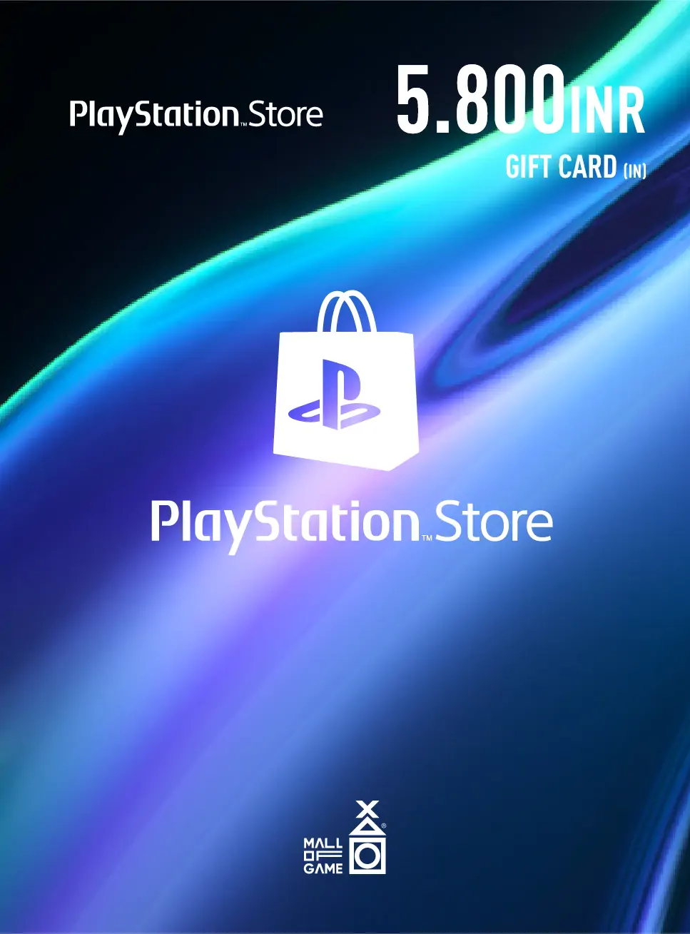 PlayStation™Store INR5,800 Gift Cards (IN)